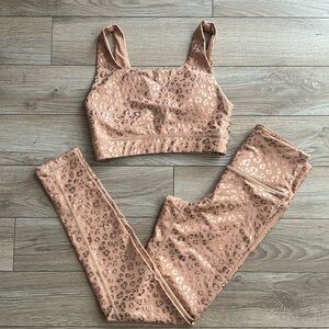 Cheetah Activewear Set